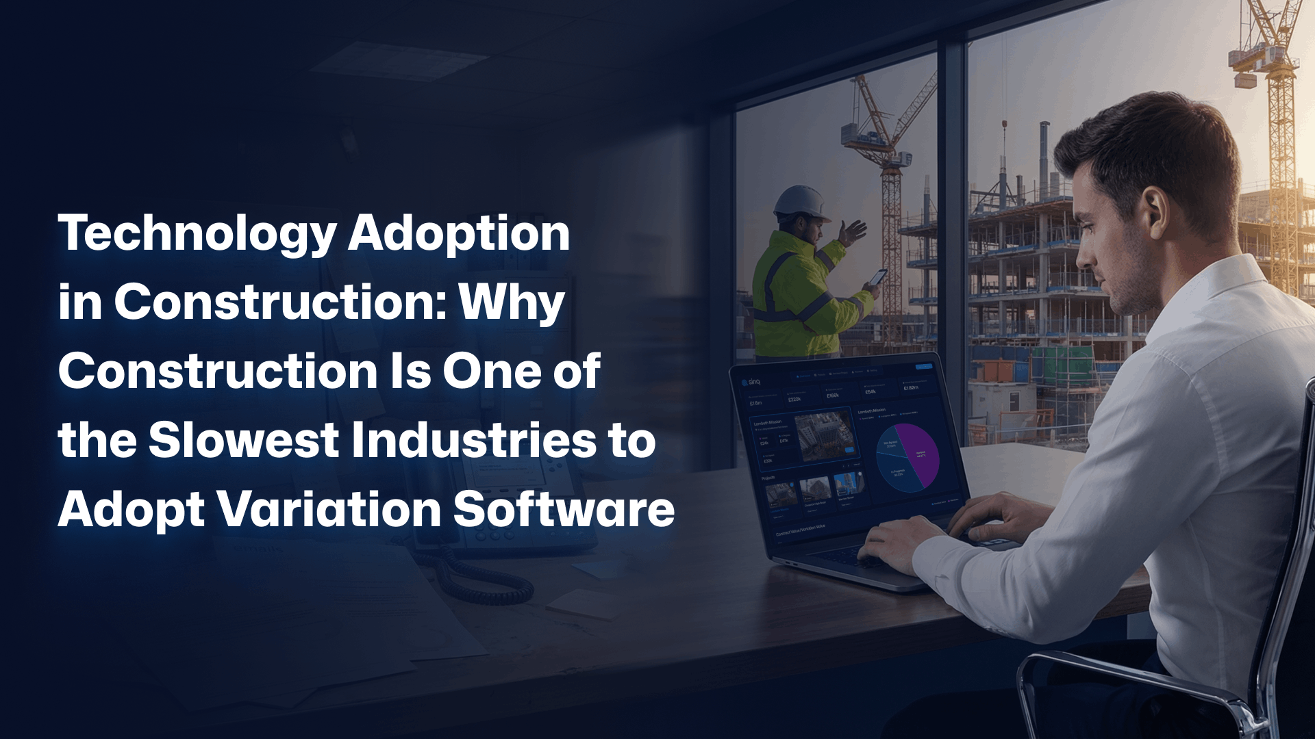Technology Adoption in Construction: Why Construction Is One of the Slowest Industries to Adopt Variation Software