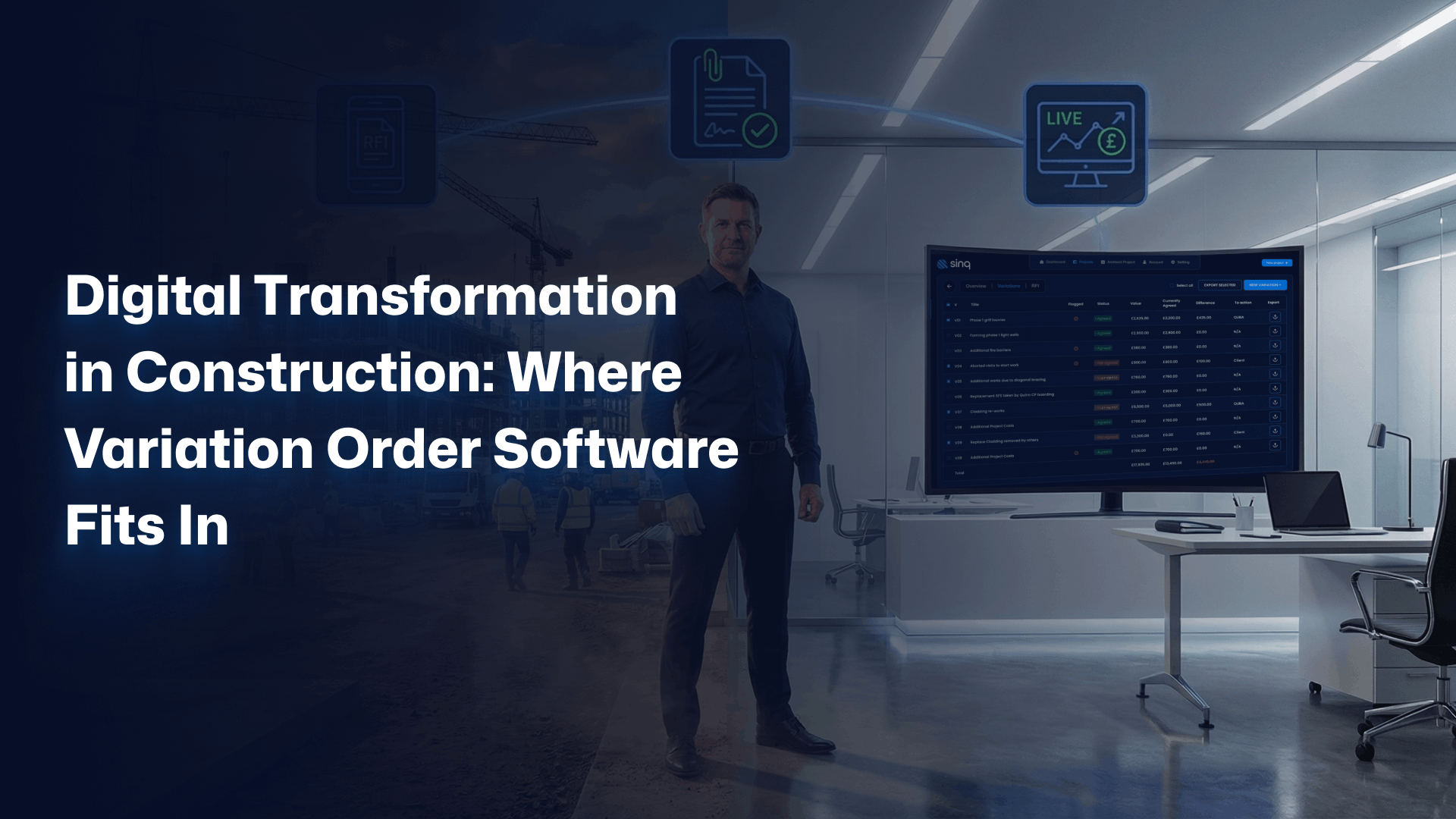 Digital Transformation in Construction: Where Variation Management Fits In