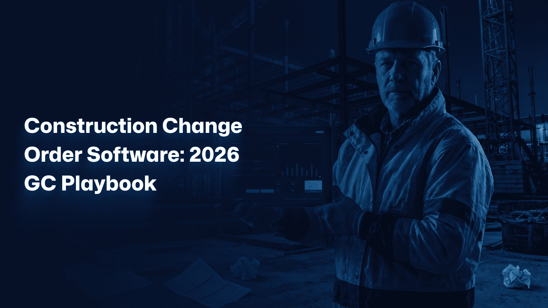 Construction Change Order Software: The Complete 2026 Playbook for U.S. General Contractors