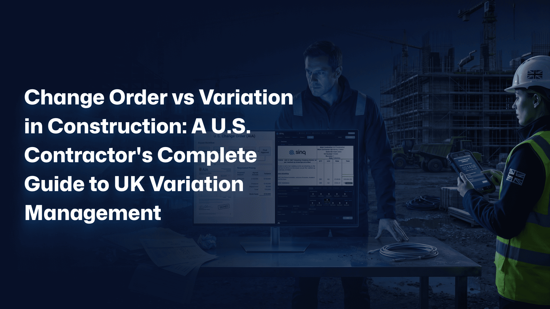 Change Order vs Variation in Construction: A U.S. Contractor’s Complete Guide to UK Variation Management
