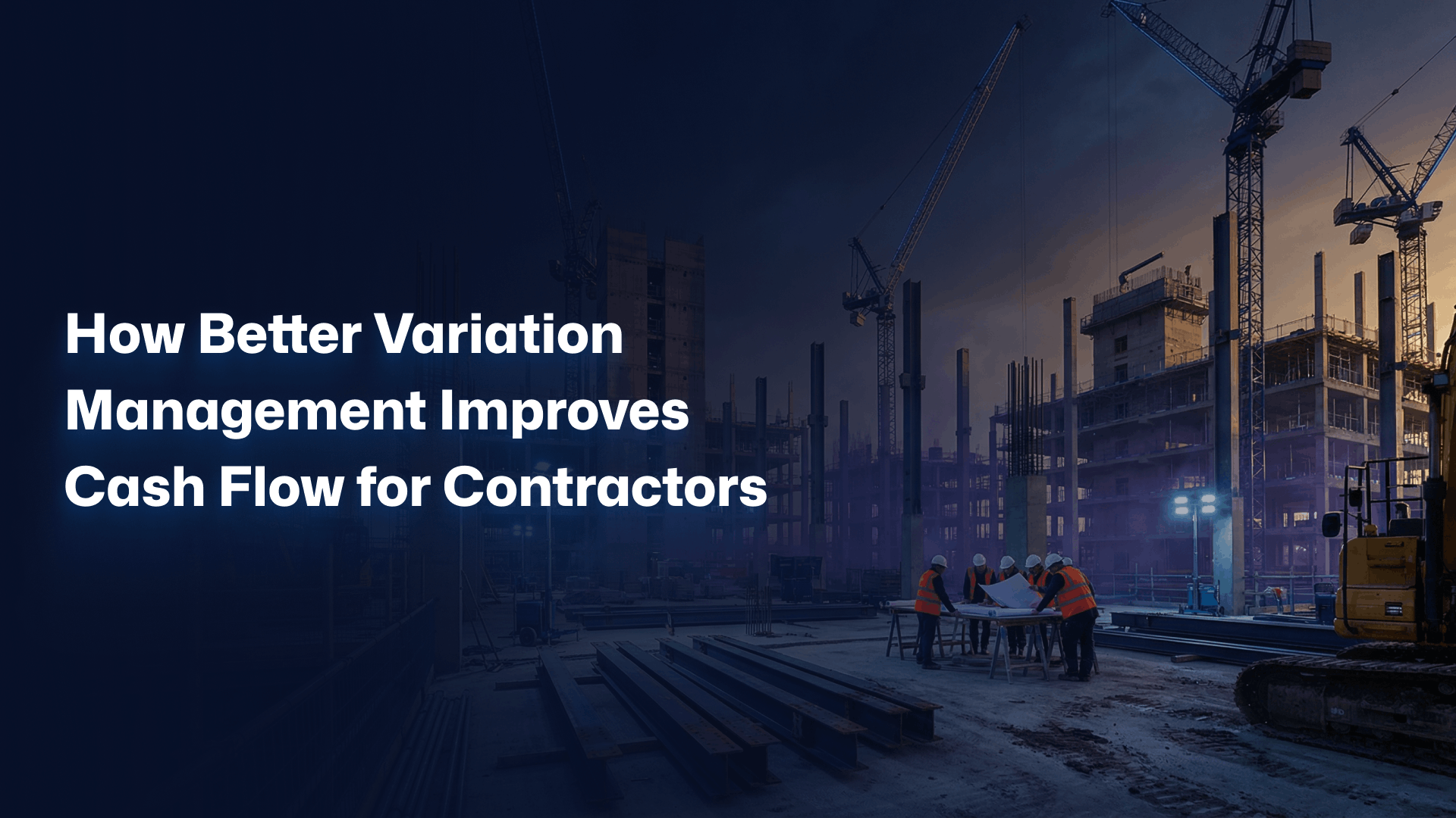 How Better Variation Management Improves Cash Flow for Contractors