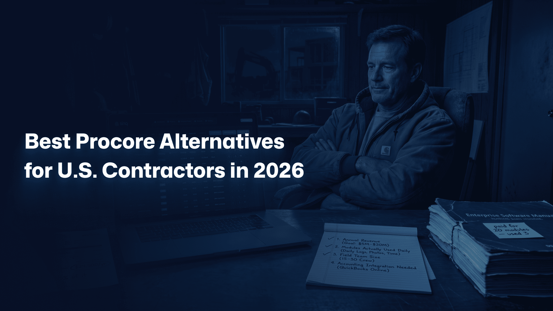 Best Procore Alternatives for U.S. Contractors in 2026