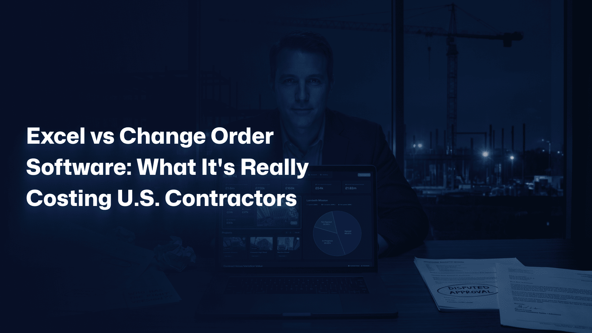 Excel vs Change Order Software: What It’s Really Costing U.S. Contractor